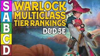 Warlock Multiclass Tier Ranking in DampD 5e [upl. by Bastian]