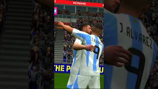 efootball Argentina vs Brazil viralvideos foryou new football match 2024 viralnow [upl. by Elatnahs]