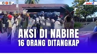 AKSI DI NABIRE 16 ORANG DITANGKAP [upl. by Nameloc]