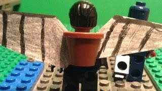 Marvel Studios Captain America The Winter Soldier Trailer 2 in LEGO [upl. by Fotzsyzrk]