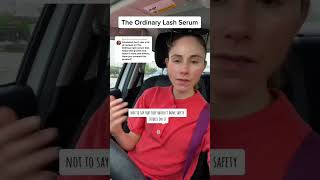 The Ordinary Lash Serum dermatologist [upl. by Ritchie]