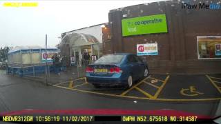 Instant Karma for Parking in a Disabled Bay [upl. by Yacov]