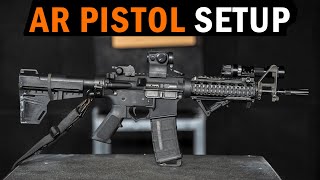 Navy SEAL quotCochquot Talks About His AR Pistol Setup [upl. by Ronile]