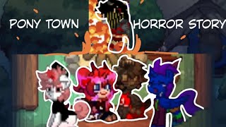 Pony Town Hallows Eve Campout  SPOOKY SKIT 70 Subscriber Special [upl. by Otrebliw]