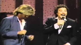 George Michael Smokey Robinson  Careless Whisper LIVE HD [upl. by Nylassej]