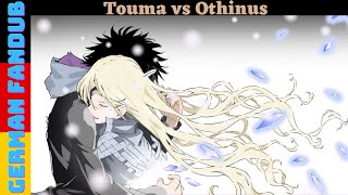 Touma vs Othinus  To Aru Majutsu no Index Imaginary Fest  German Fandub [upl. by Von]