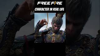 Free Fire CHARACTER REAL LIFE 😍 freefire [upl. by Chaiken852]