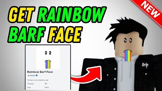 How To Get RAINBOW BARF FACE On Roblox  Full Guide [upl. by Suhpesoj102]