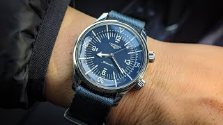 Watch U Strappin  Ep 415  Longines Legend Diver 39 Blue Haveston Sea Blue Parade Series Strap [upl. by Duester]