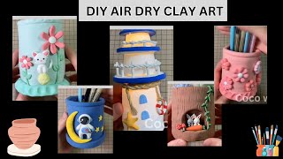 DIY air dry clay art diy viralvideo video handmade polymerclay pol [upl. by Straus]