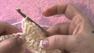 How to Crochet the quotWavy Shell Stitchquot [upl. by Snave]