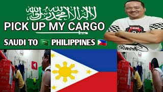 PICK UP MY CARGO by IMEREX EXPRESSSAUDI🇸🇦 TO PHILIPPINES 🇵🇭  RICHARD TV VLOG [upl. by Pimbley490]