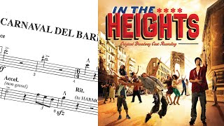 Trumpet Sheet Music  quotCarnaval Del Barrioquot  In The Heights [upl. by Anigar]