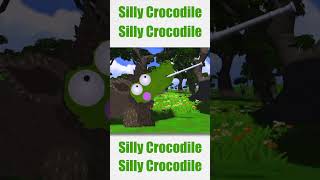 Silly Crocodile Kids Shorts  Instruments [upl. by Ahsetel]