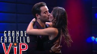 Grande Fratello Vip  Il bacio di Elisabetta Gregoraci e Pierpaolo Pretelli [upl. by Paehpos]