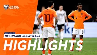 Highlights Nederland  Duitsland 24032019 EKkwalificatie 2020 [upl. by Lula]