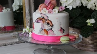 Motivtorte Inspiration Ostern Osterhase Ostertorte Easter Cake Fondant [upl. by Stockmon34]