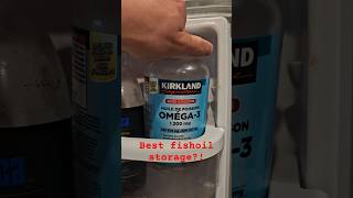 Where is the best place to store your Omega 3 fish oil supplement for health [upl. by Steinman]