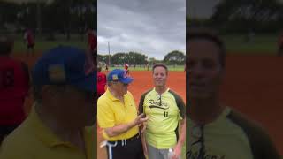 SATURDAY SENIOR SOFTBALL Rooster’s Nunzio Interview “Keys to Getting Out of a Slump” [upl. by Nitram]