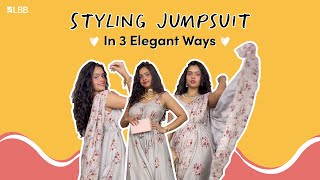 Styling Jumpsuit In 3 Elegant Ways [upl. by Schinica]