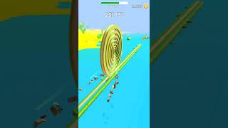 Spiral roll 🥐 Game Level 37 New Play ytshorts trending gaming [upl. by Asirrac]