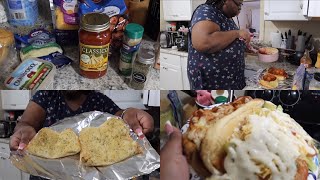 COOKING WITH TIONA JAI 👩🏾‍🍳 QUICK AND EASY MEAL  MEATBALL GRINDERS WITH TOSSED SALAD 😋 [upl. by Flanagan]