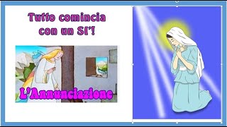 LAnnunciazione a Maria Video per bambini [upl. by Zacharias500]