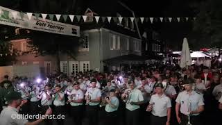 Schützenfest in Olpe 2022 Abliefern des Schützenkönigs am „Alten Pastorat“ [upl. by Dobbins240]