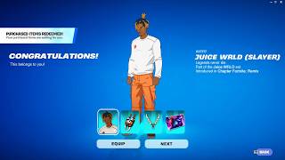 Fortnite’s FREE Juice WRLD Skin UNLOCKED [upl. by Eloken]