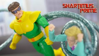 Marvel Legends Doc Ock amp Aunt May 2Pack SpiderMan Animated Series Hasbro Action Figure Review [upl. by Aicsile625]