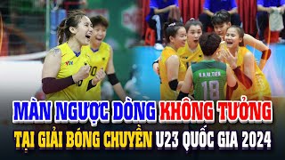 🔥 Nóng Màn lội ngược dòng không tưởng của VTV Bình Điền Long An tại giải vô địch U23 Quốc gia 2024 [upl. by Rodney]