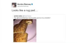 Gordon Ramsay Roasts Online cooking in Twitter [upl. by Gnah]