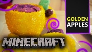 Minecraft Golden Apple Dessert  Quake N Bake [upl. by Ano87]