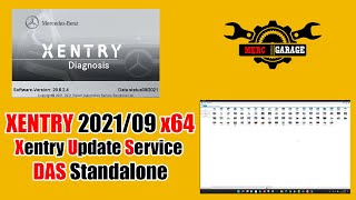XENTRY 202109 x64 Activation  XUS  Login Window Implant  DAS Standalone [upl. by Barron]