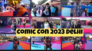 Comic Con Delhi 2023 Latest Video Comic Con 2023 Comic con india 2023 Delhi comic con [upl. by Lonne]