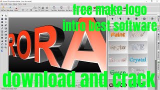 how to install Aurora 3d animation logo  intro maker free download and install nepali hindi english [upl. by Aleek]