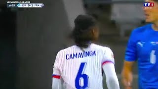 Eduardo Camavinga Goal Israel vs France 12 Goals and Extended Highlights [upl. by Aved]