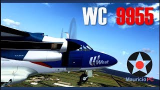 Volando sin motores  West Caribbean 9955 Reconstrucción [upl. by Valsimot]