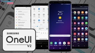 Samsung One UI V2  New Samsung Theme [upl. by Ahsitram293]