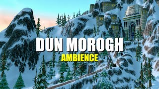 Snowy Dwarven Mountain Ambience World of Warcraft [upl. by Adnilim12]