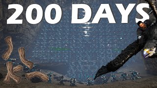 200 Days On Ark Fibercraft  Ark PvP [upl. by Bodwell]