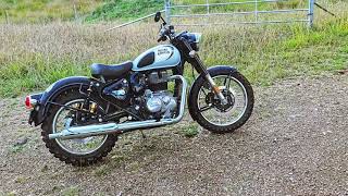 Royal Enfield classic 350  Some Tyre Questions Answered [upl. by Durwin]