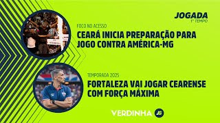 INGRESSOS ESGOTADOS PARA CEARÁ E AMÉRICAMG  FORTALEZA VAI JOGAR CEARENSE COM FORÇA MÁXIMA [upl. by Airamas127]