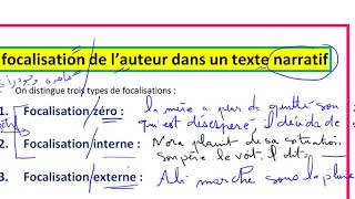 la focalisation le degrés de la présence de lauteur [upl. by Livingstone]