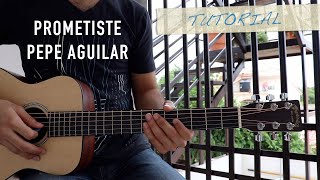 Como tocar PROMETISTE de Pepe Aguilar  TUTORIAL 🎸 [upl. by Zingale]