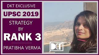 Physics Optional topper Pratibha Verma AIR 3 UPSC 201920 Strategy on call with DKT [upl. by Yseulta]