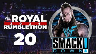 nL 2024 Royal Rumblethon  MATCH 20 WWF Smackdown [upl. by Francklin594]