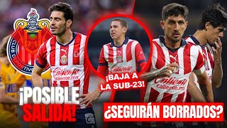 🚨Noticias Chivas SE VA EL POLLO BRISEÑO Seguirán Borrados Pocho Guzmán y JJ Macias [upl. by Leshia142]