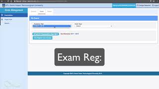 APJ KTU Course and Exam Registration Tutorial Video [upl. by Nosaj]