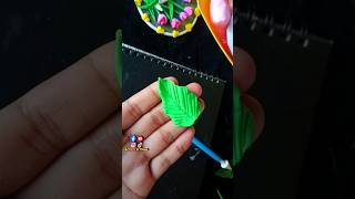 সুপার ক্লে দিয়ে পাতা🌿 বানানোর DIY  Clay diye jinis banano shorts activitybymawa trending clay [upl. by Hembree]